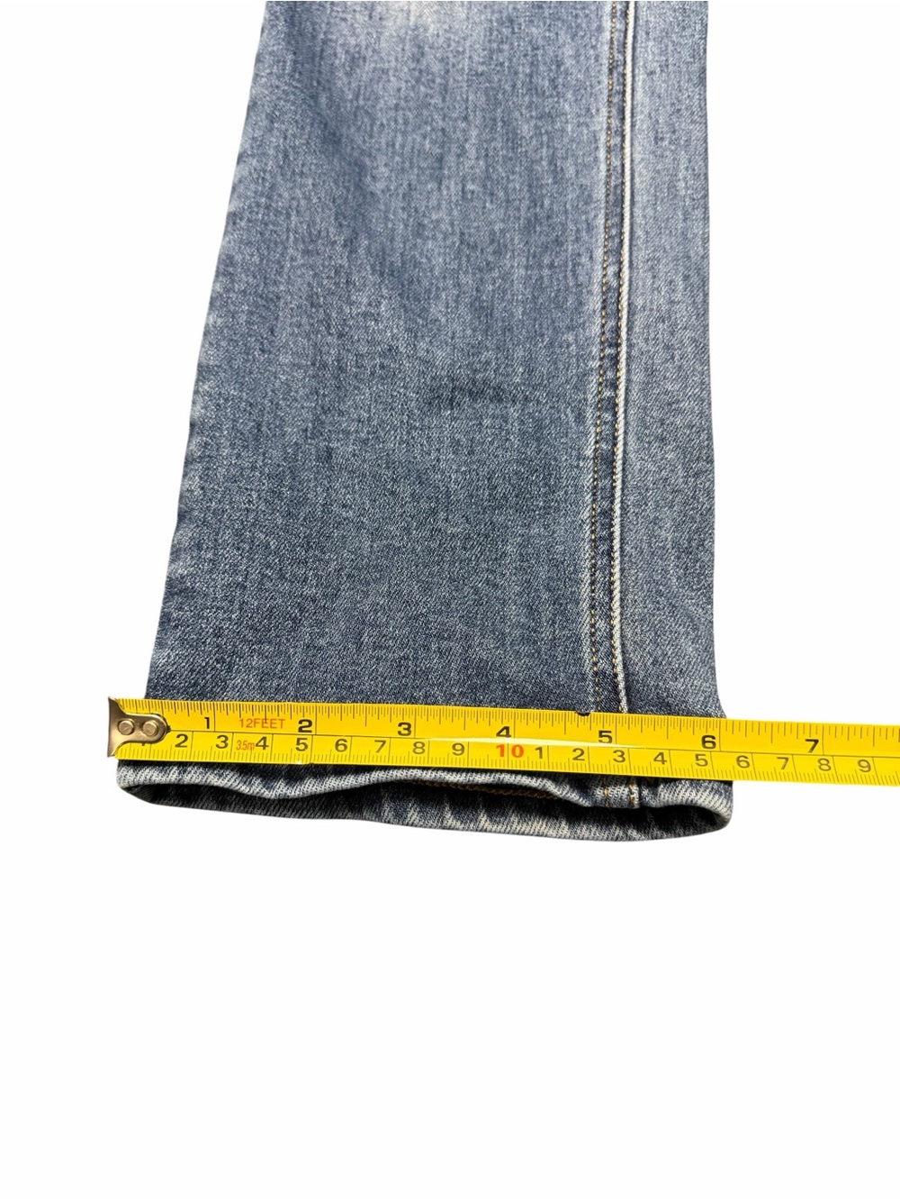 Time and Tru Light Blue Straight-Leg Women's Jeans - Picture 8 of 8